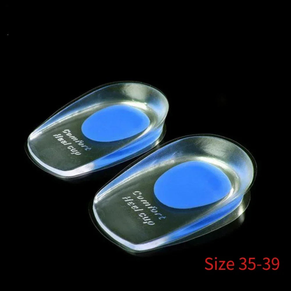 Silicone Gel Insoles for Heel Pain Relief