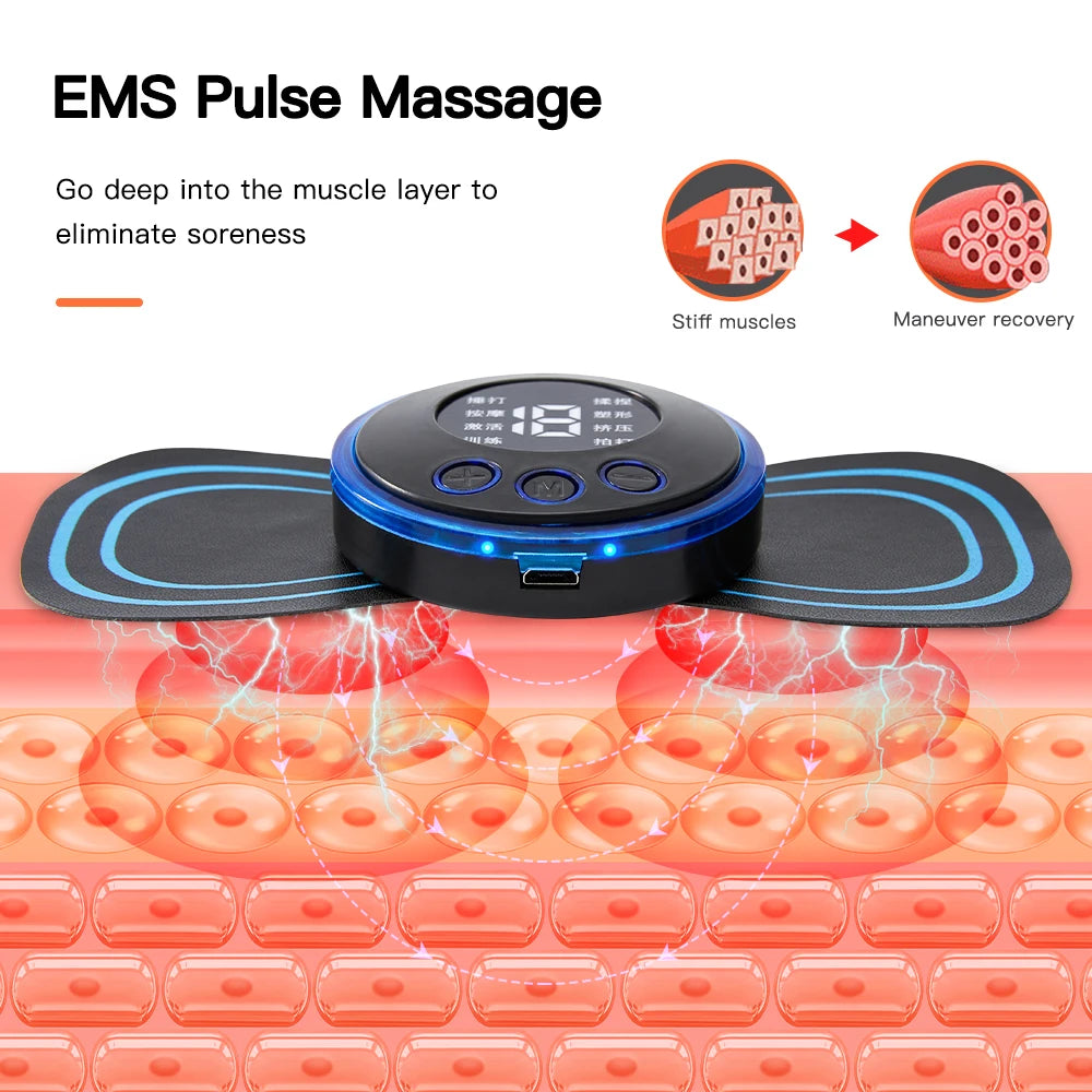 EMS Neck Massager for Muscle Relief