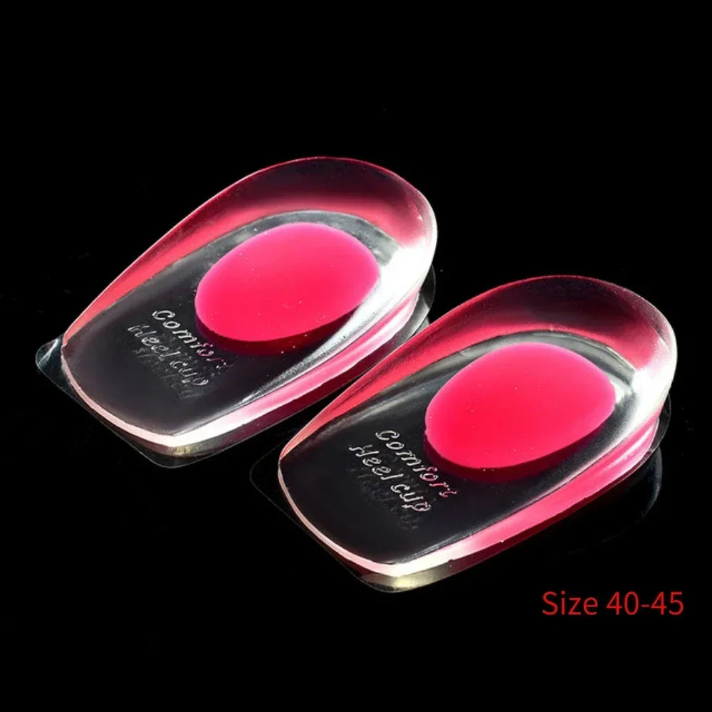 Silicone Gel Insoles for Heel Pain Relief